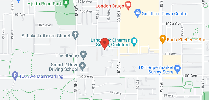 map of 316 14968 101A AVENUE